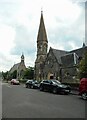 NS7997 : Two churches by Richard Sutcliffe