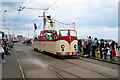 SD3035 : Open Boat Tram near Tower Headland by David Dixon