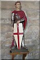 SO9233 : Figure of St George by Philip Halling