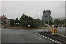 SK3447 : Roundabout on Chapel Street, Belper by David Howard