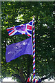 Jubilee flags at Dunchurch