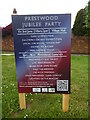 Prestwood Jubilee Party Noticeboard