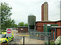 Part of ambulance and fire station, Heathrow