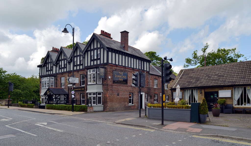 The Diamond Inn, Ponteland Road (A696),... © habiloid cc-by-sa/2.0 ...