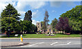 NZ1672 : St. Mary's Church seen from Ponteland Road (A696), Ponteland by habiloid