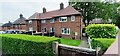 Houses on The Wells Road at Heaton Close junction