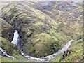 NH0217 : Waterfall on Allt Grannda in Kintail by Kim McGillivray