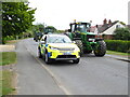 TF1505 : Tractor road run for charity with police escort, Glinton - May 2022 by Paul Bryan