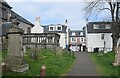 Path through the kirkyard...