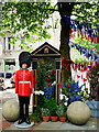 SJ8398 : Manchester Flower Show Jubilee Trail, Changing the Guard by David Dixon