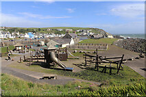 NW9954 : Kids Play Area, Portpatrick by Billy McCrorie