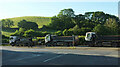 Lorries by the A383