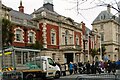 Roadworks outside the Town Hall, Lloyd Street