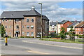 Modern flats and houses at Abbotswood