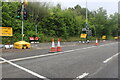 Road works on Saffron Lane, Leicester