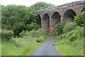 Sandstone railway viaduct