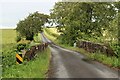 Narrow bridge over Cessnock Water