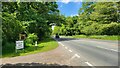 Great Rye Farm entrance on the A287