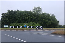 SK5716 : Roundabout on the A6, Mountsorrel by David Howard