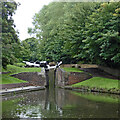 SO8685 : Stourton Locks at Stourton Junction in Staffordshire by Roger  Kidd
