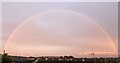 Rainbow over Ash Grove - 9.28 pm