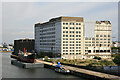 TQ4180 : Royal Victoria Dock - Millennium Mills by Chris Allen