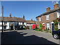 "The Anchor" pub, and dwellings, from Abbey Street, Faversham