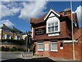 The "Bat and Ball" pub, seen from St Lawrence Road, Canterbury