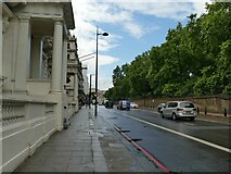 TQ2879 : Grosvenor Place looking north by Stephen Craven