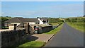 Houses by the B744 at Crosshands