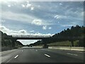 Footbridge over M1 southbound