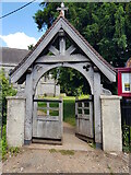 SO8752 : Lych gate of St Philip & St James, Whittington by Jeff Gogarty