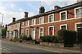 Terrace of houses on Lichfield Road, Stafford