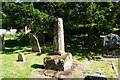 Medieval Cross, St Giles Church, Badger