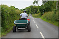 Quad bike rider along Greenmount Road