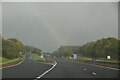 Rainbow at the beginning of the M1