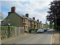 Newnham: terraced houses on Grantchester Meadows