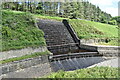 Spillway above Torside Reservoir Dam