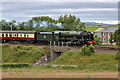 A steam special on the East Coast Main Line