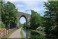 Birmingham Canal Navigations at Oxley Viaduct in Wolverhampton