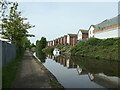 Canalside houses on Lathe Way