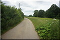 Path towards Woodhall Farm