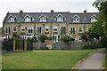 Houses in Bermondsey Street overlooking play area