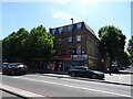 Post Office and shops on Jamaica Road