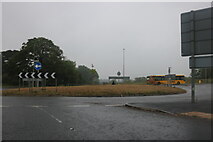 SK4826 : Roundabout on the A6 Kegworth Bypass by David Howard