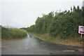 Newell Lane towards Luffenhall