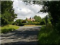 Road Junction near Bricklehampton Hall