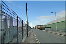 TM5492 : Stench pipe in Commercial Road, Lowestoft by Adrian S Pye