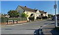 SX8673 : Houses in Moors End, off Chudleigh Road, Kingsteignton by Robin Stott