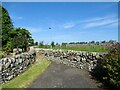 Walled off junction, Corsbie Road